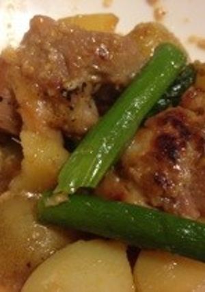 鶏肉とじゃがいもの塩麹炒め-レシピのメイン写真