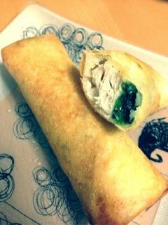 簡単!ササミとチーズの柚子こしょう春巻き-レシピのメイン写真