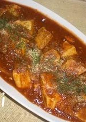 簡単☆木綿豆腐のミートソース煮込み-レシピのメイン写真