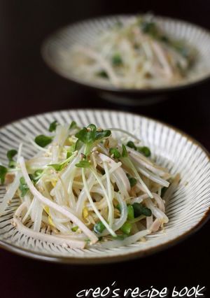 もやしとハムの中華風和え物-レシピのメイン写真