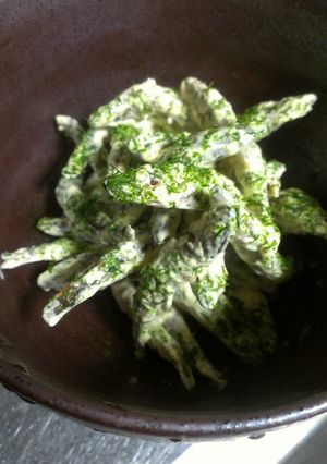 酒のつまみ？きびなご唐揚げマヨラー油和え-レシピのメイン写真