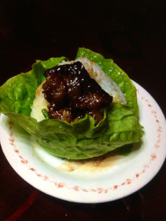 焼き肉サンチェ巻きおにぎり-レシピのメイン写真