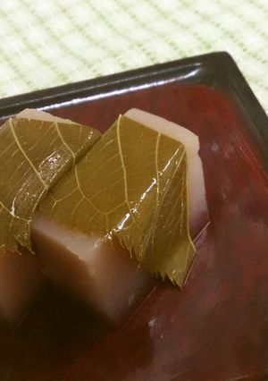 ピンクがかわいい☆手作り桜羊羹-レシピのメイン写真