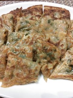 もっちもち。納豆チヂミ。-レシピのメイン写真