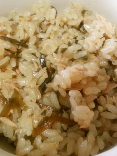ツナと塩昆布の炊き込みご飯☆簡単☆時短-レシピのメイン写真