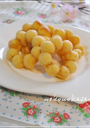 ワンボールで簡単♡焼きドーナツ-レシピのメイン写真