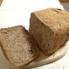 รูปของ HBで ココアバナナパン