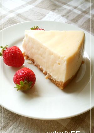 ヨーグルトでNYチ-ズケ-キ風-レシピのメイン写真