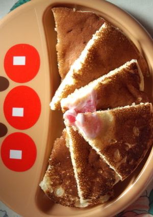 新商品ダノンビオでおしゃれホットケーキ-レシピのメイン写真