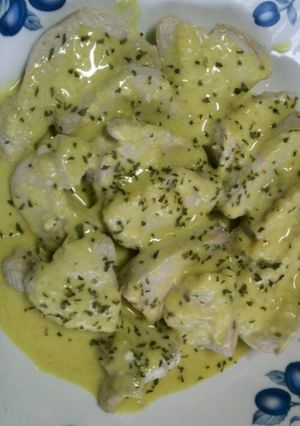 鶏肉のカレーチーズソース-レシピのメイン写真