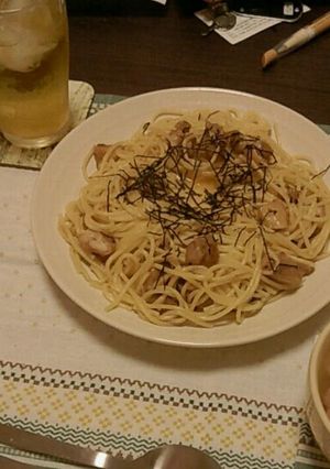 焼鳥DEパスタ-レシピのメイン写真