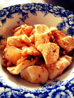 超簡単短期ダイエット*キムチ豆腐-レシピのメイン写真