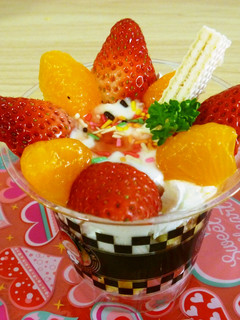 BIOって☆フルーツパフェ-レシピのメイン写真