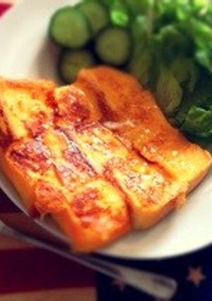 牛乳いらずの☆ふわふわ☆フレンチトースト-レシピのメイン写真