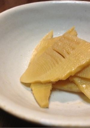 茹でたけのこで 簡単 美味しいメンマ-レシピのメイン写真