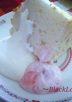 ダノンビオとバニラシフォン-レシピのメイン写真