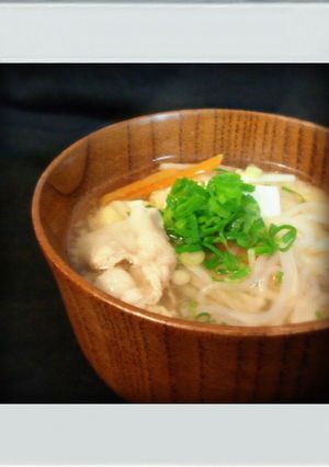 ■休日ランチ■時短豚汁簡単お正月お雑煮餅-レシピのメイン写真