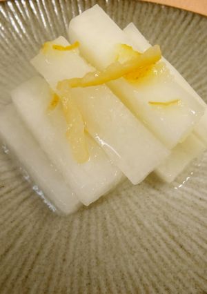 いつもの常備菜 ジャムで甘うま柚子大根-レシピのメイン写真