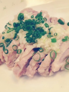 電子レンジで☆もも肉ねぎ塩だれ-レシピのメイン写真
