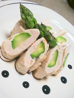 *ささみとアスパラのバルサミコソース*-レシピのメイン写真