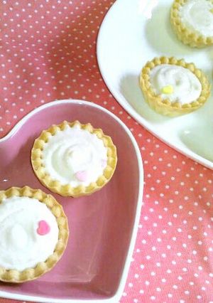 ヨーグルトチョコクリーム タルト-レシピのメイン写真