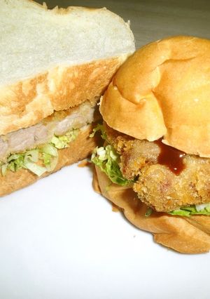 フランスカツバーガー-レシピのメイン写真