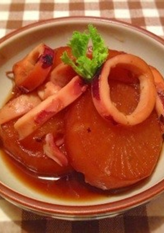 イカと大根の柚子胡椒煮-レシピのメイン写真