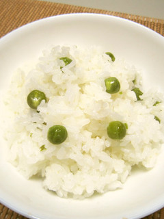 グリンピースご飯(豆ご飯)-レシピのメイン写真