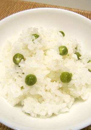 グリンピースご飯(豆ご飯)-レシピのメイン写真