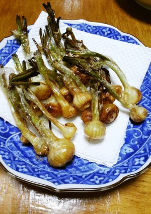 ノビルの素揚げ-レシピのメイン写真
