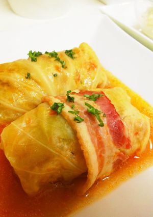 トマト煮込みのロールキャベツ-レシピのメイン写真