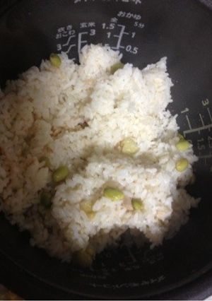 *枝豆とツナの炊き込みごはん*-レシピのメイン写真