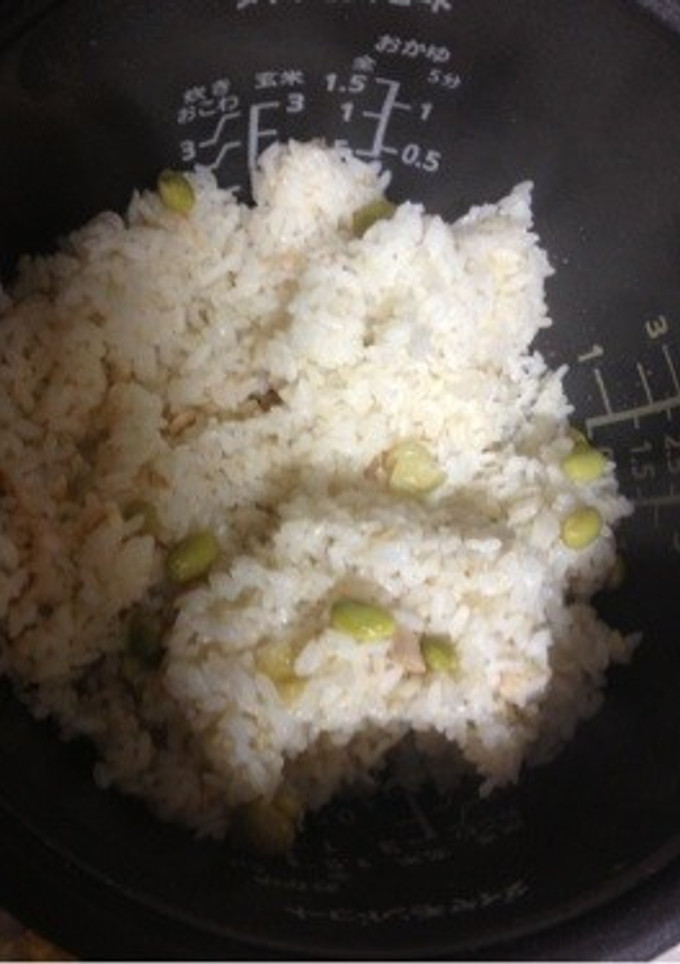 ＊枝豆とツナの炊き込みごはん＊-レシピのメイン写真