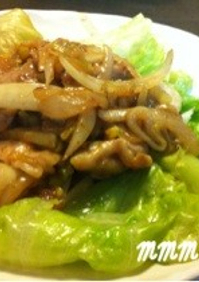【簡単10分】豚肉の甘辛炒め-レシピのメイン写真