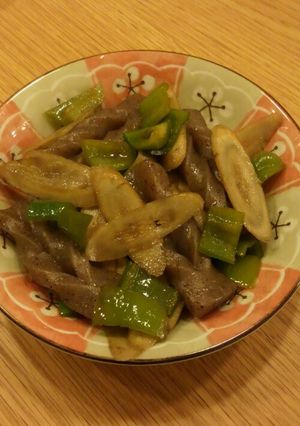 こんにゃくの甘辛煮-レシピのメイン写真
