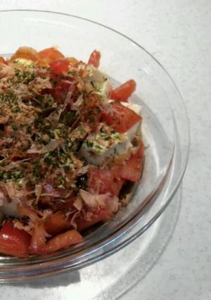 トマトと冷や奴の中華風サラダ☆-レシピのメイン写真