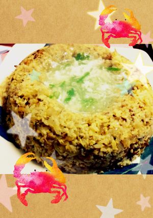 暖〇のあんかけかにチャーハン?-レシピのメイン写真