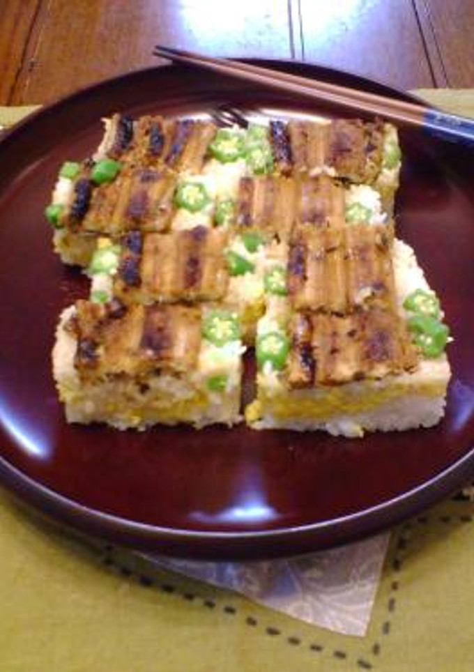 焼き穴子の押し寿司-レシピのメイン写真