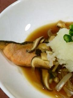 鮭のきのこソースかけ-レシピのメイン写真
