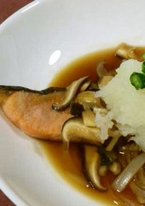鮭のきのこソースかけ-レシピのメイン写真