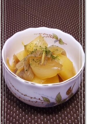 じゃがいもとこんにゃくのしょうが煮-レシピのメイン写真