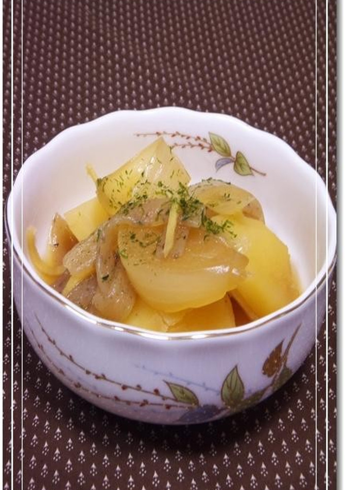 じゃがいもとこんにゃくのしょうが煮-レシピのメイン写真
