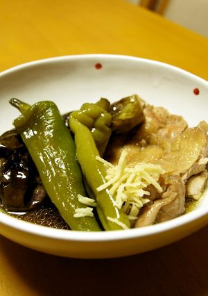 鶏と茄子♪焼いて煮て美味しいよ♪-レシピのメイン写真