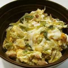 わけぎたっぷり親子丼♪-レシピのメイン写真