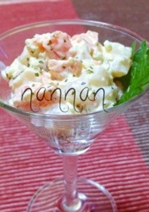 サーモンとホタテのタルタル♪-レシピのメイン写真