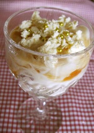 ダノンとクリームチーズの３層仕立て♪-レシピのメイン写真