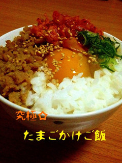 究極☆焼肉屋さんのたまごかけご飯-レシピのメイン写真