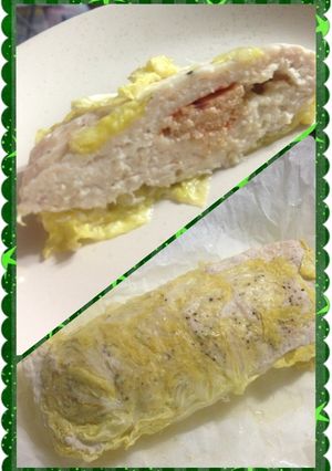 好きな具材でヘルシーなササミ巻巻むし-レシピのメイン写真