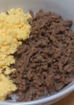 ごはんが進む♪簡単☆甘辛肉そぼろ-レシピのメイン写真