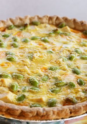 豆・豆づくしのキッシュ（豆腐のキッシュ）-レシピのメイン写真